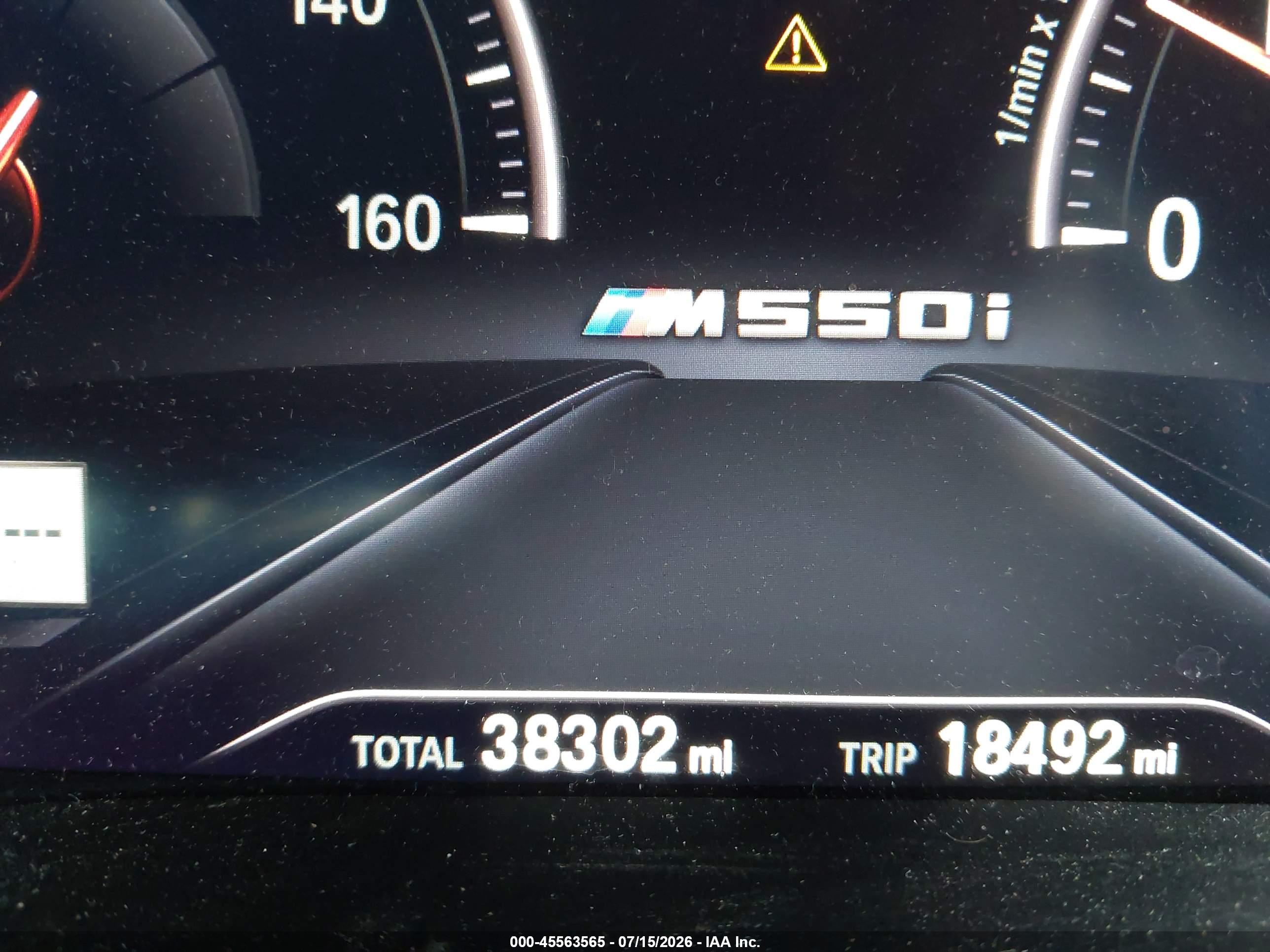 2019 BMW M550I XDRIVE