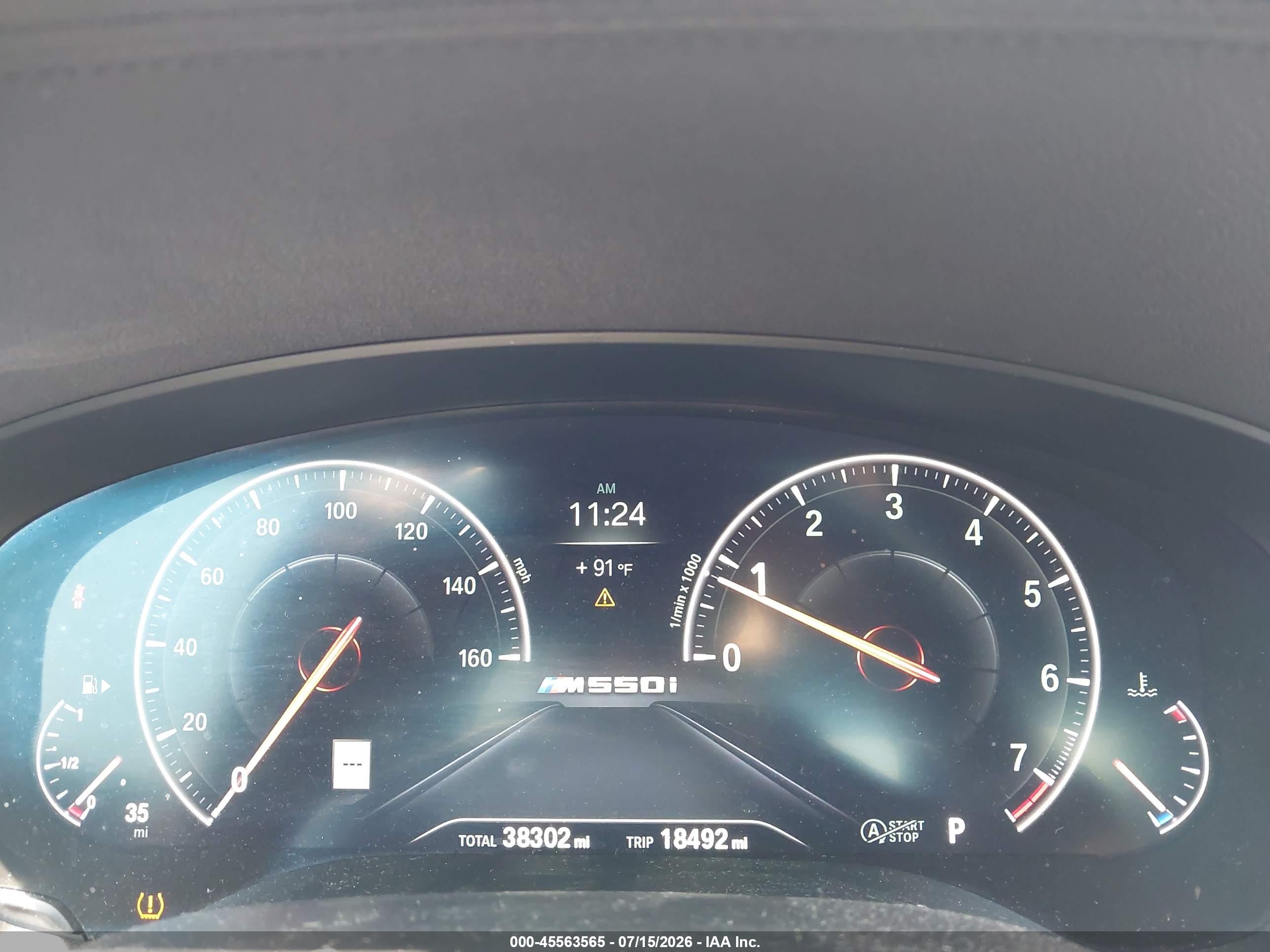 2019 BMW M550I XDRIVE