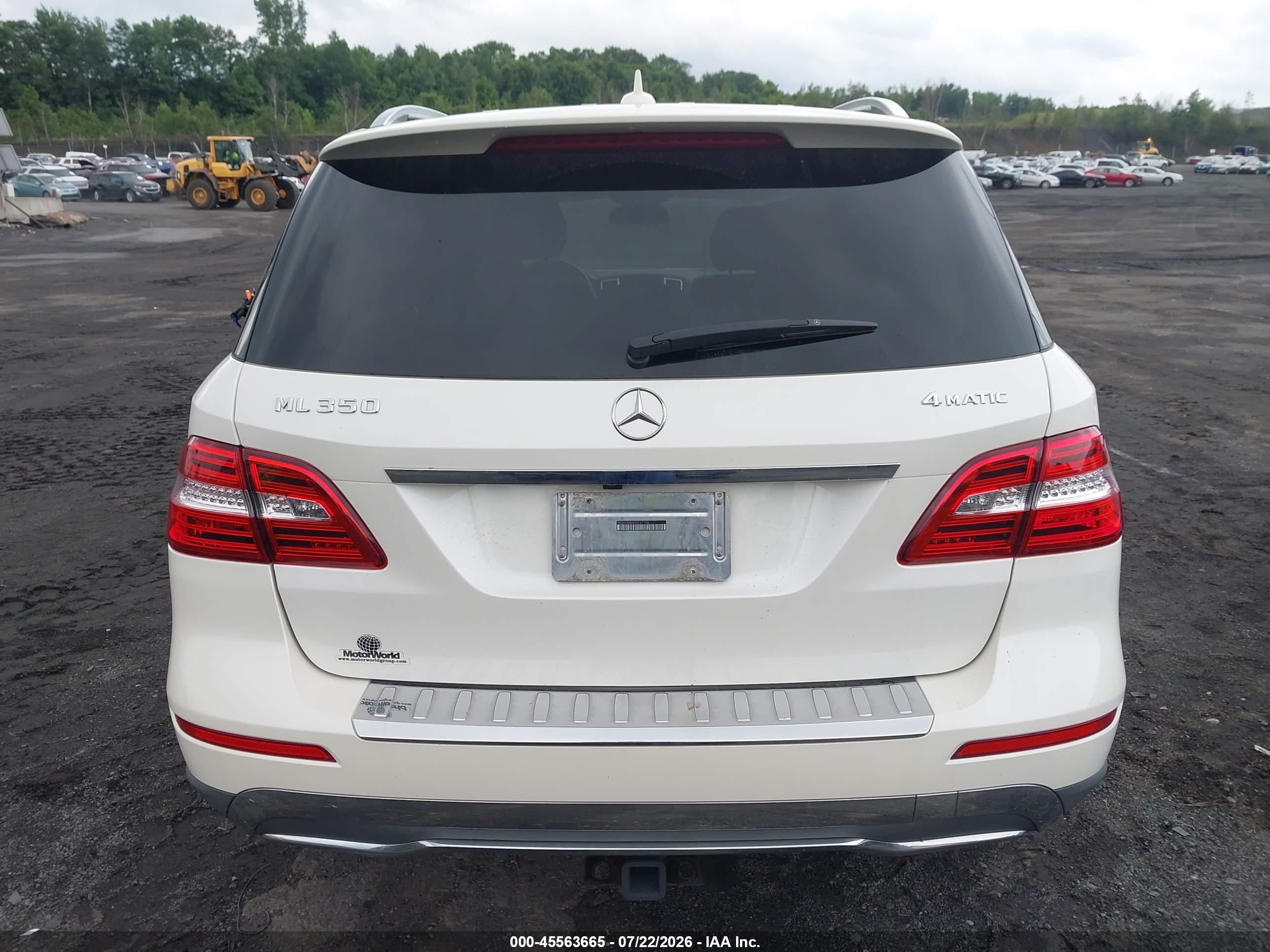 2013 MERCEDES-BENZ ML 350 4MATIC