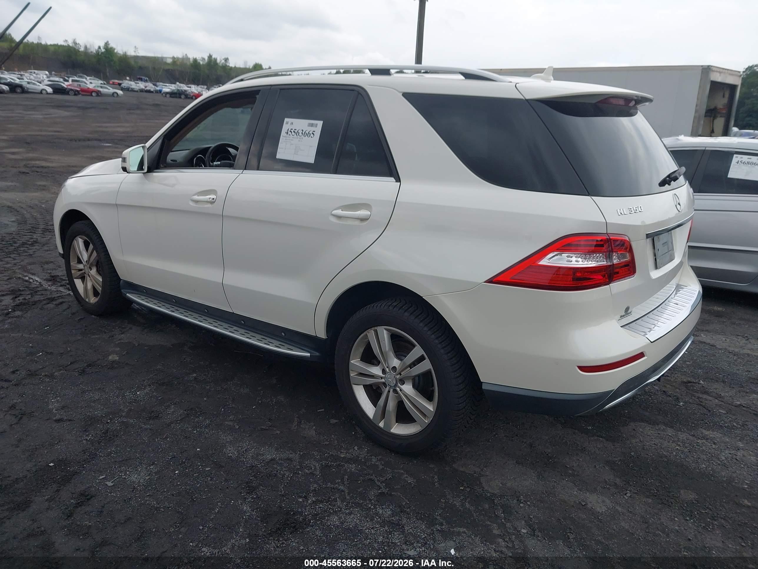 2013 MERCEDES-BENZ ML 350 4MATIC