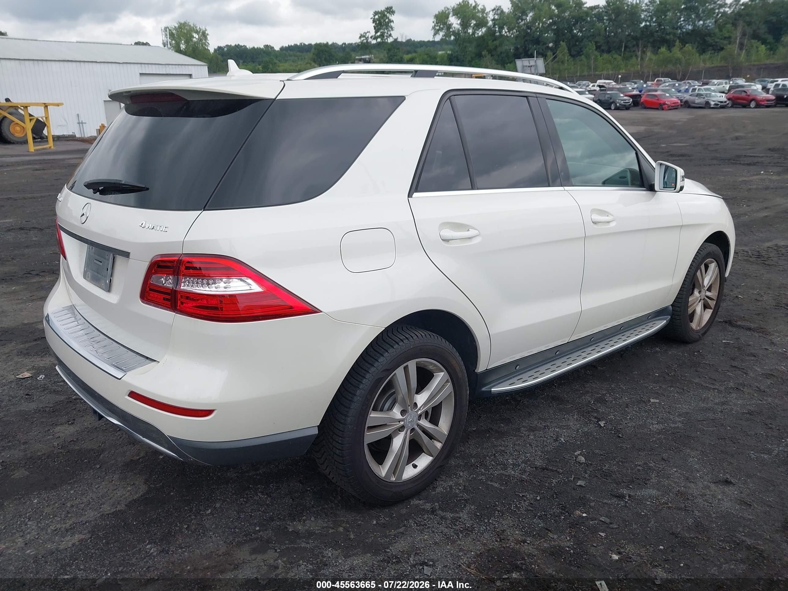 2013 MERCEDES-BENZ ML 350 4MATIC