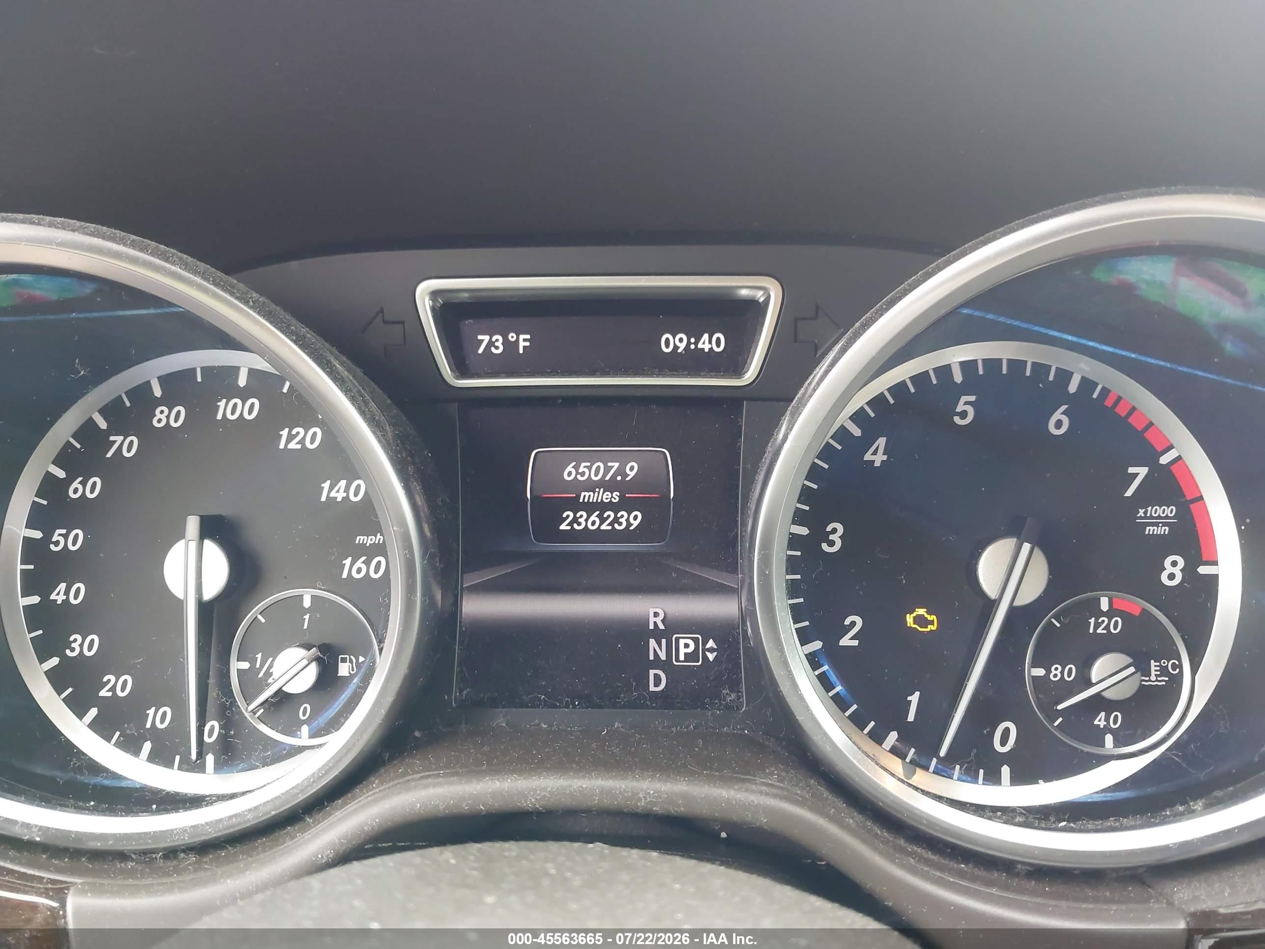 2013 MERCEDES-BENZ ML 350 4MATIC