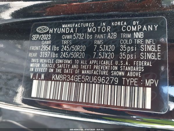 2024 HYUNDAI PALISADE XRT