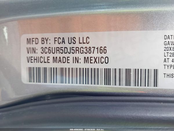 2024 RAM 2500 BIG HORN  4X4 6'4 BOX