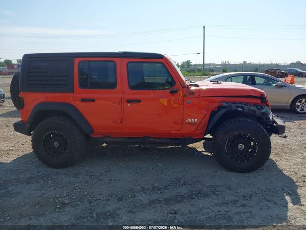 2018 JEEP WRANGLER UNLIMITED SPORT S 4X4