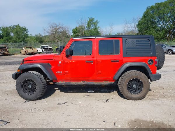 2018 JEEP WRANGLER UNLIMITED SPORT S 4X4