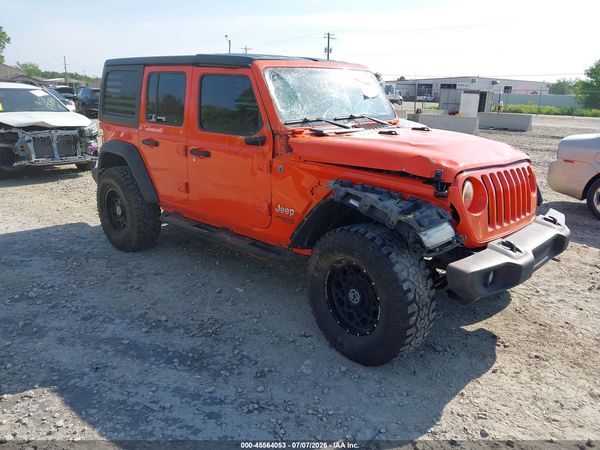 2018 JEEP WRANGLER UNLIMITED SPORT S 4X4