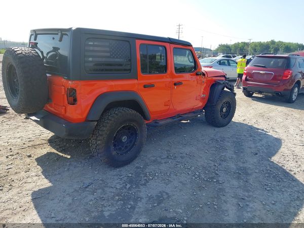 2018 JEEP WRANGLER UNLIMITED SPORT S 4X4