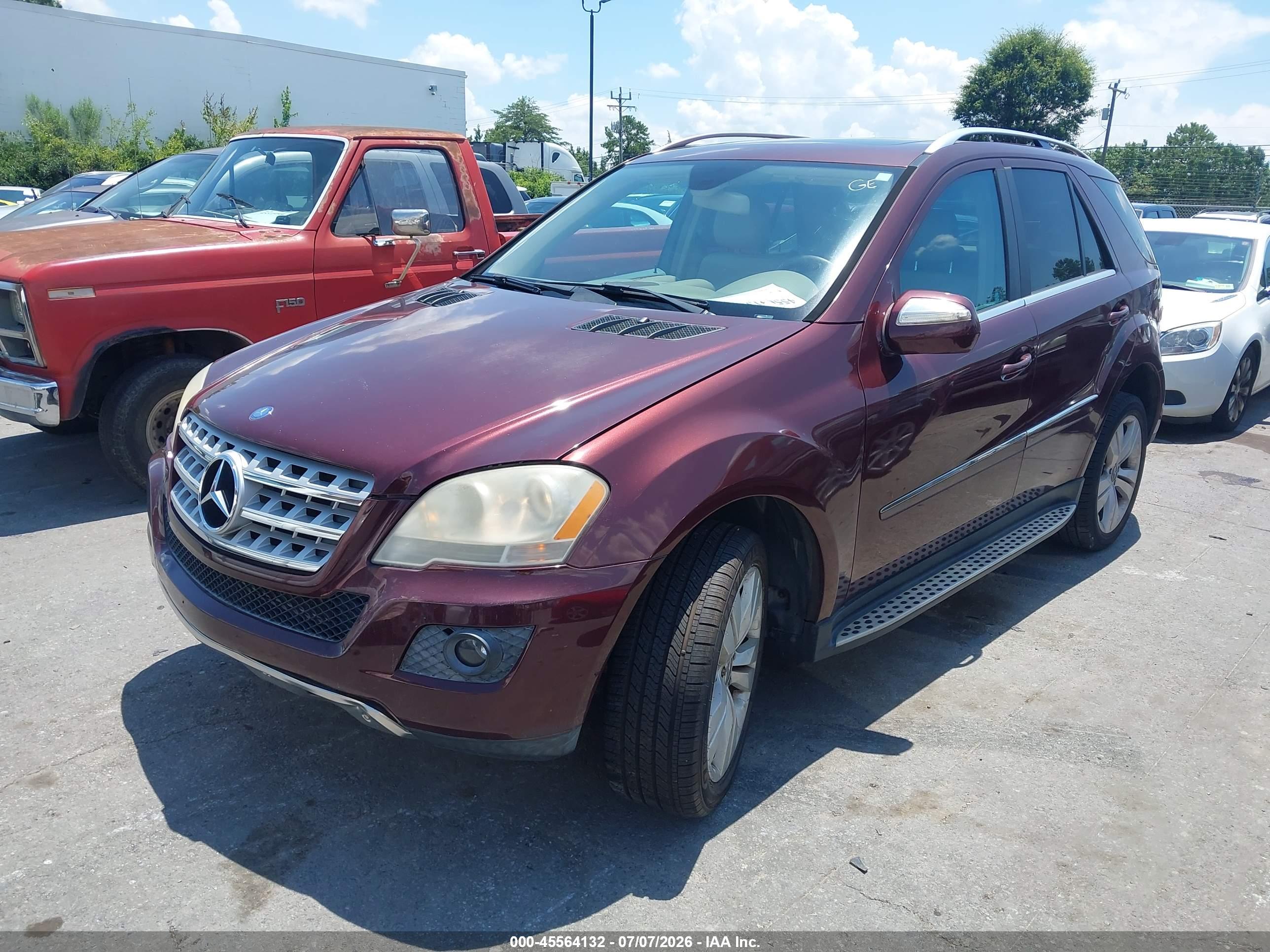 2009 MERCEDES-BENZ ML 350 ML350 4-MATIC