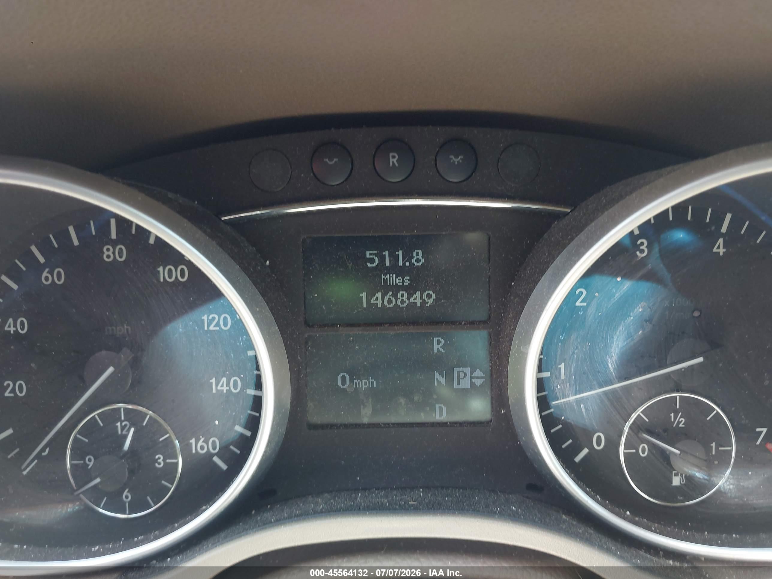 2009 MERCEDES-BENZ ML 350 ML350 4-MATIC