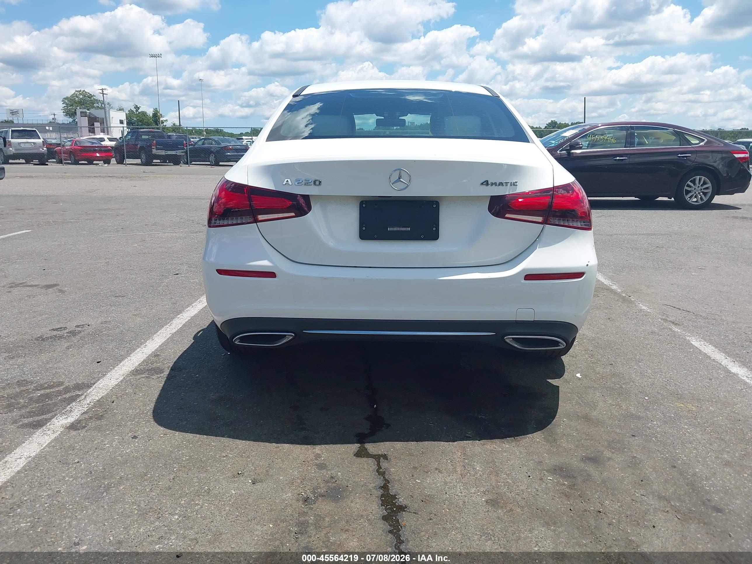 2021 MERCEDES-BENZ A 220 4MATIC