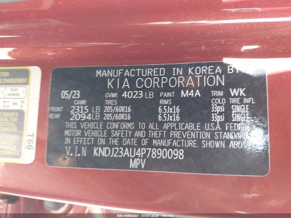 2023 KIA SOUL LX