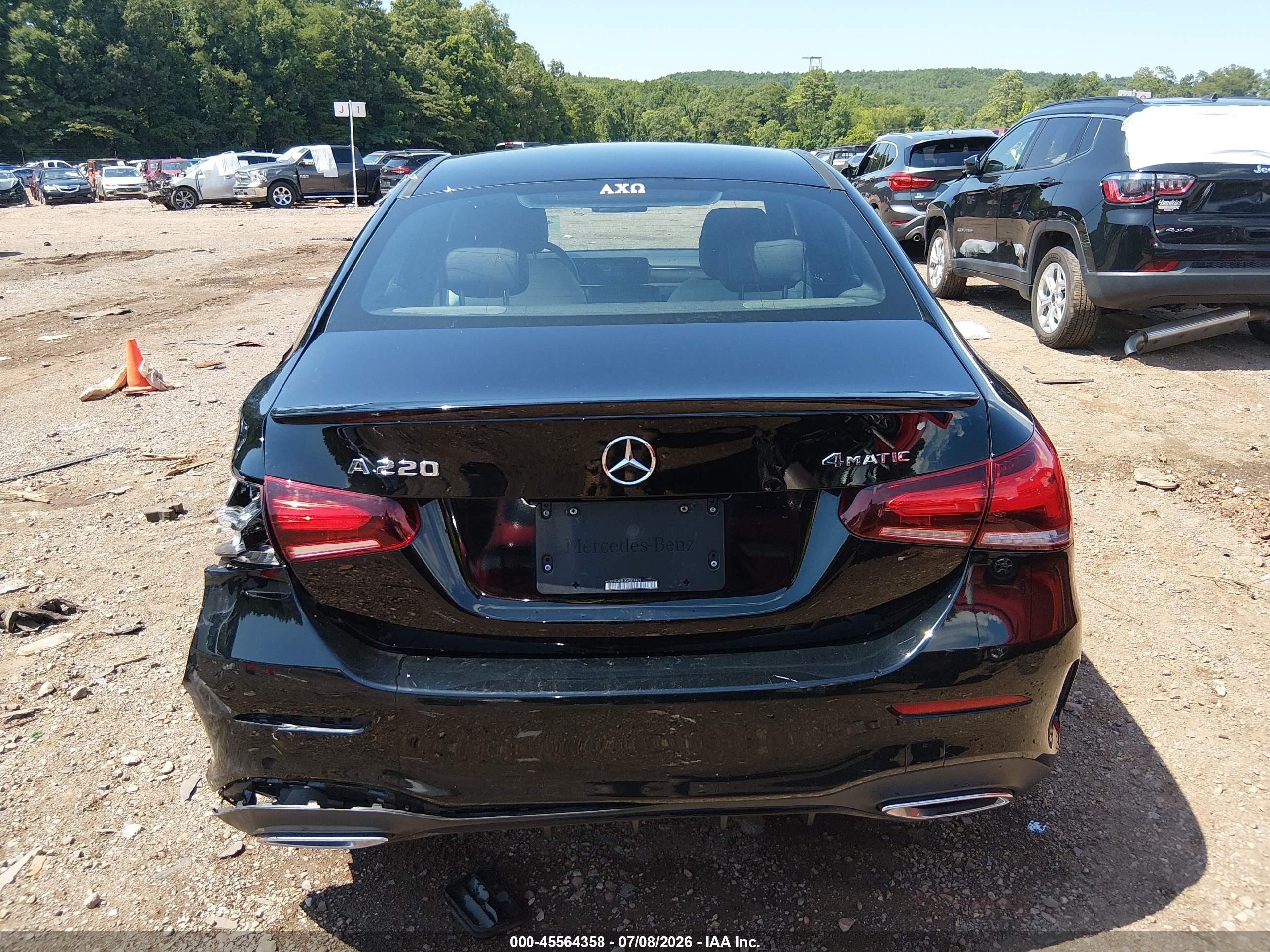 2019 MERCEDES-BENZ A 220 4MATIC