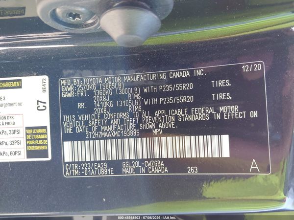 2021 LEXUS RX 350 350 Premium