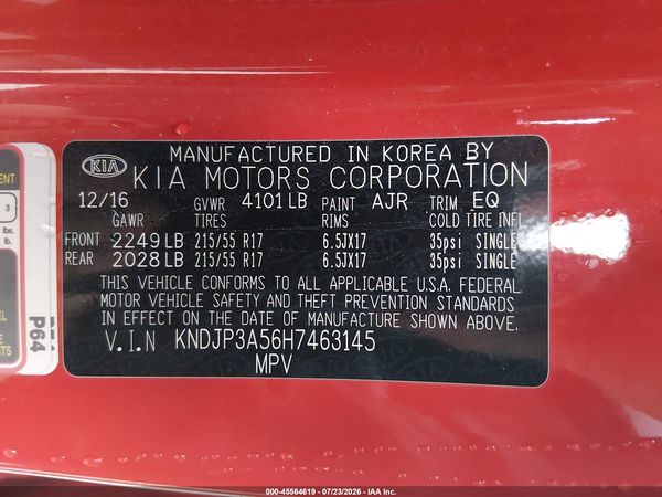 2017 KIA SOUL +