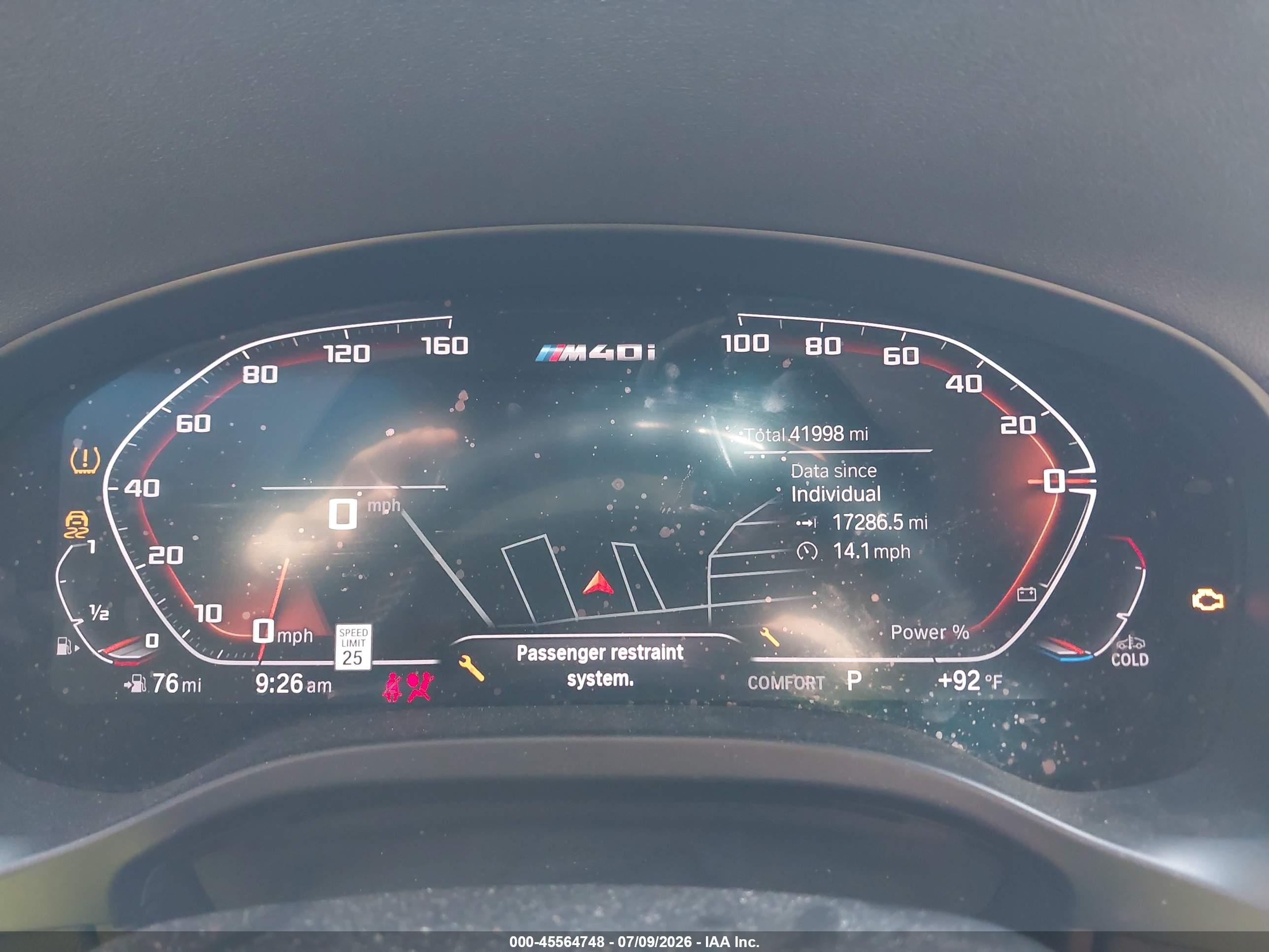 2022 BMW X3 M40I