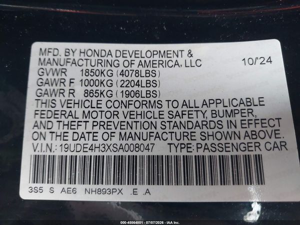 2025 ACURA INTEGRA A-SPEC