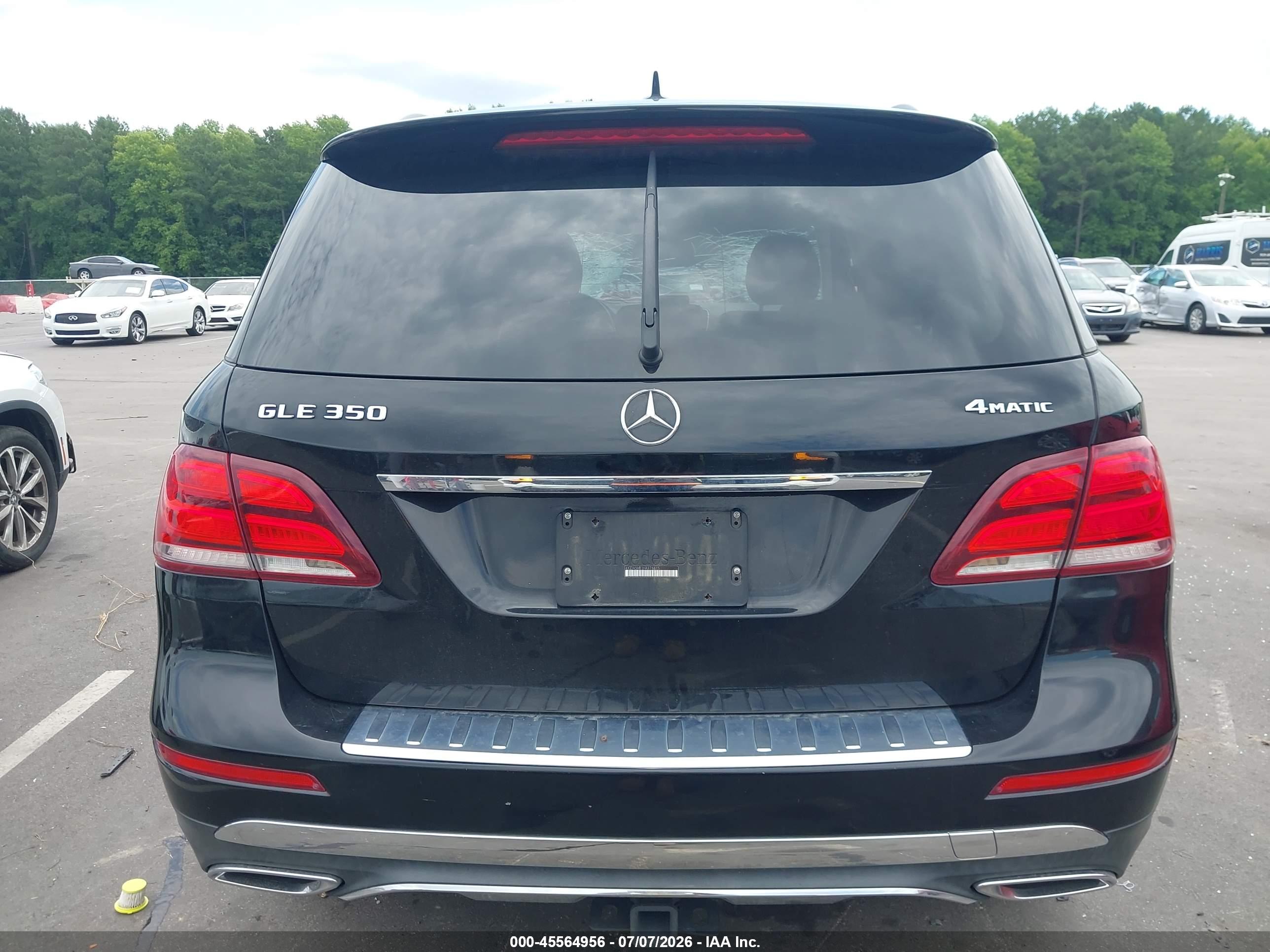 2017 MERCEDES-BENZ GLE 350 4MATIC