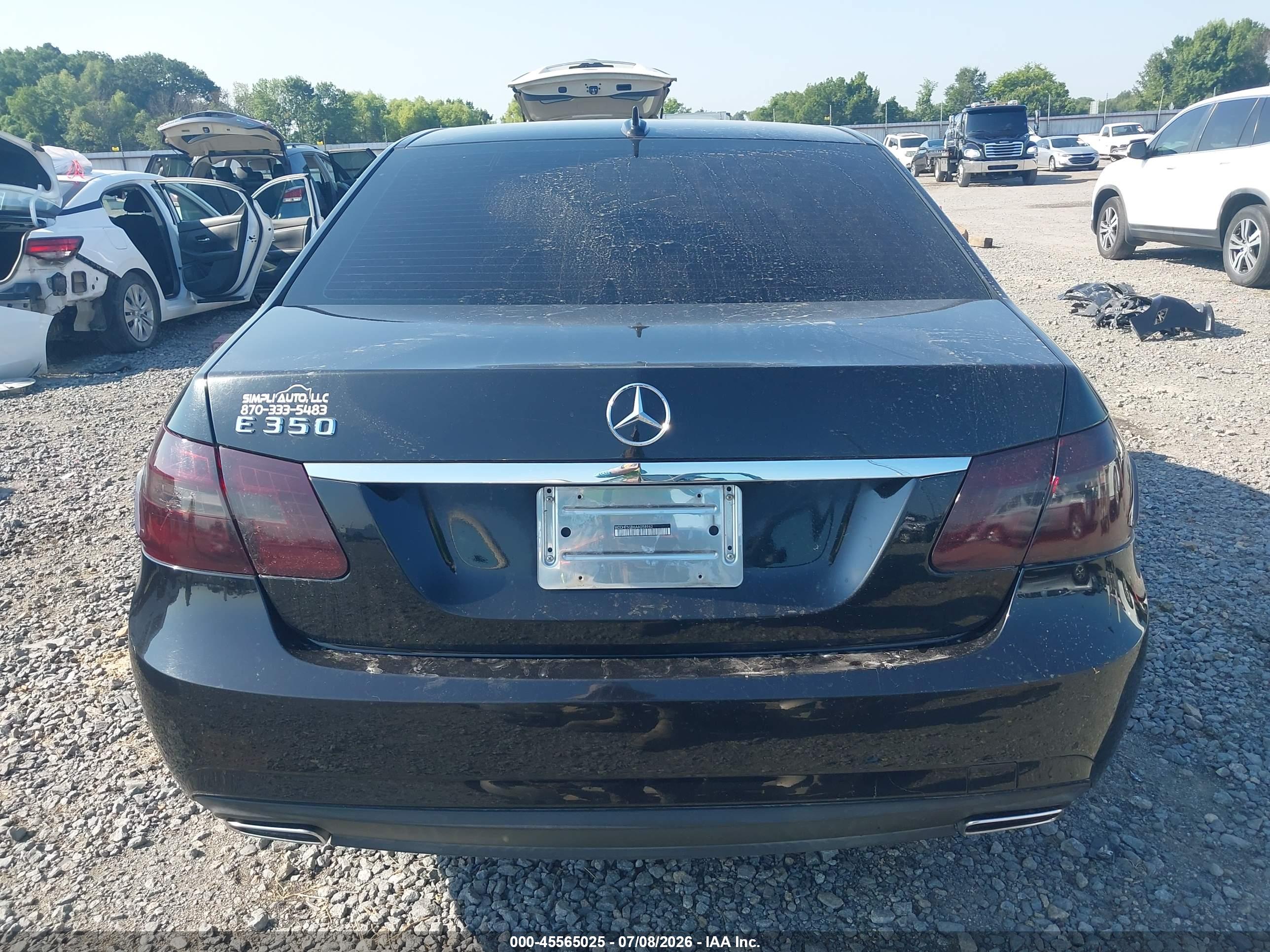 2010 MERCEDES-BENZ E 350 E350