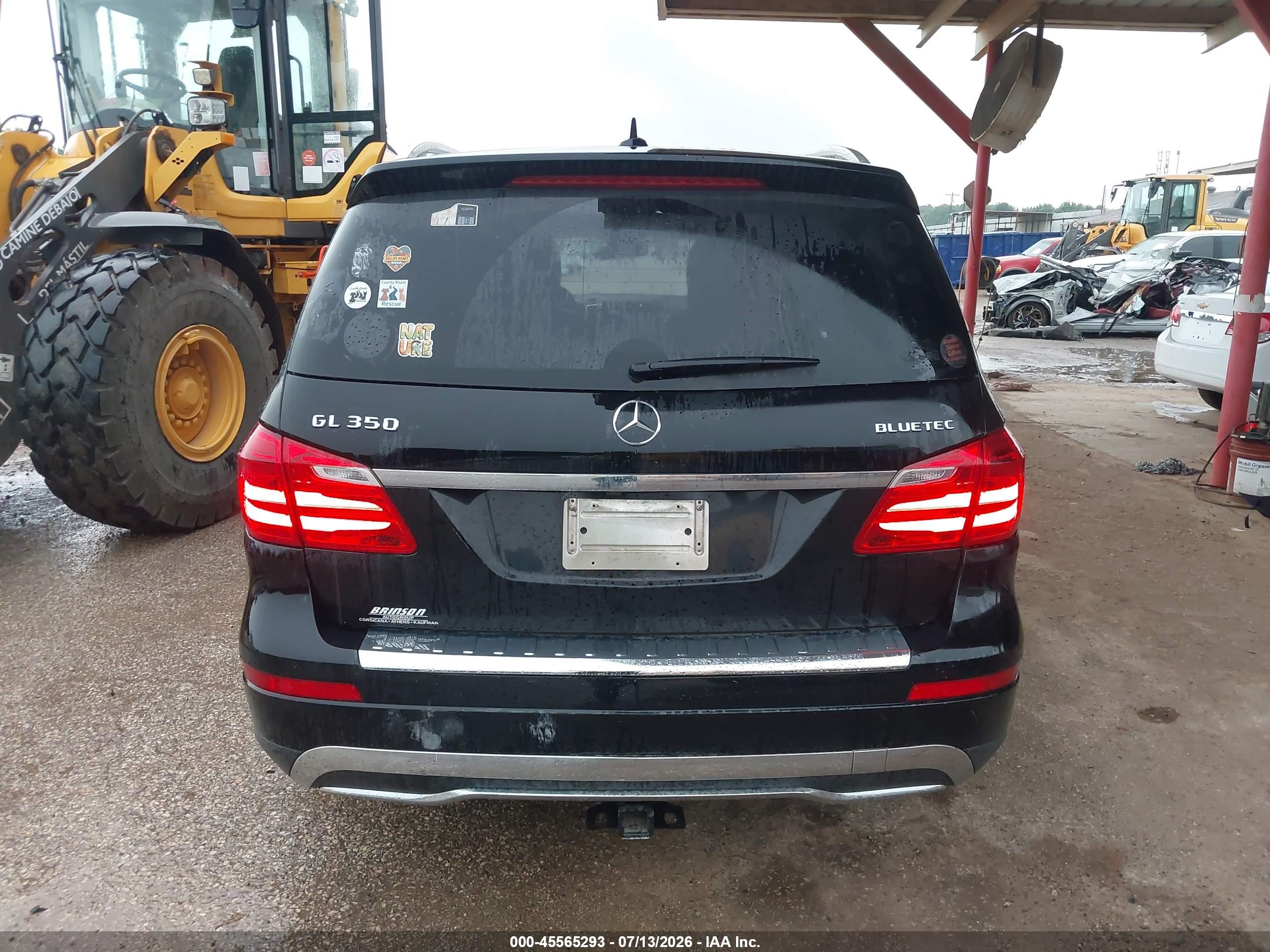 2015 MERCEDES-BENZ GL 350 BLUETEC 4MATIC