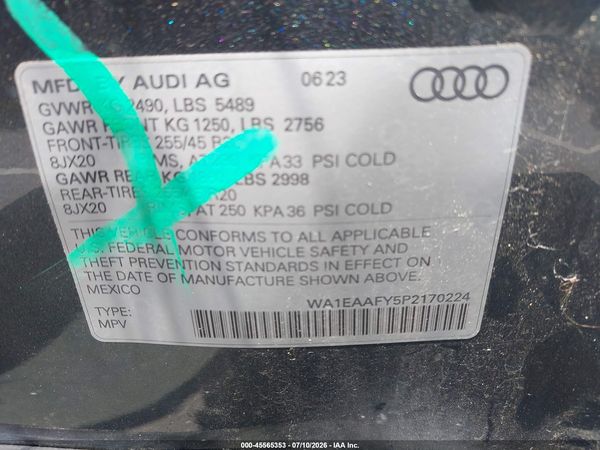 2023 AUDI Q5