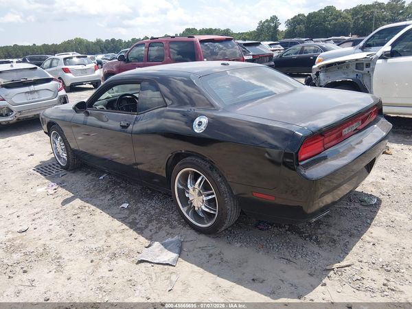 2012 DODGE CHALLENGER SXT