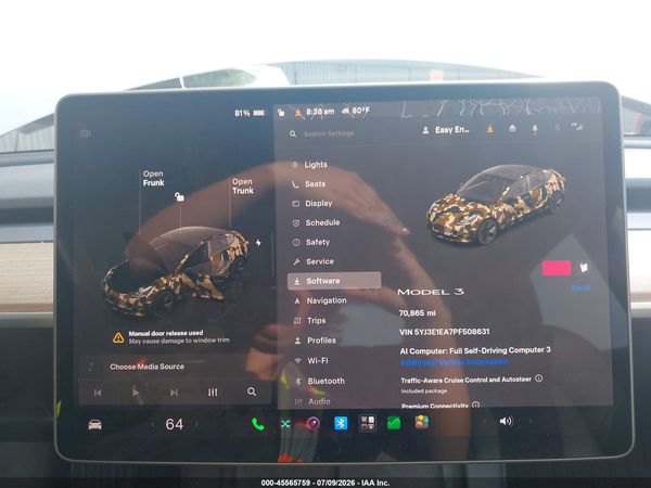 2023 TESLA MODEL 3 REAR-WHEEL DRIVE
