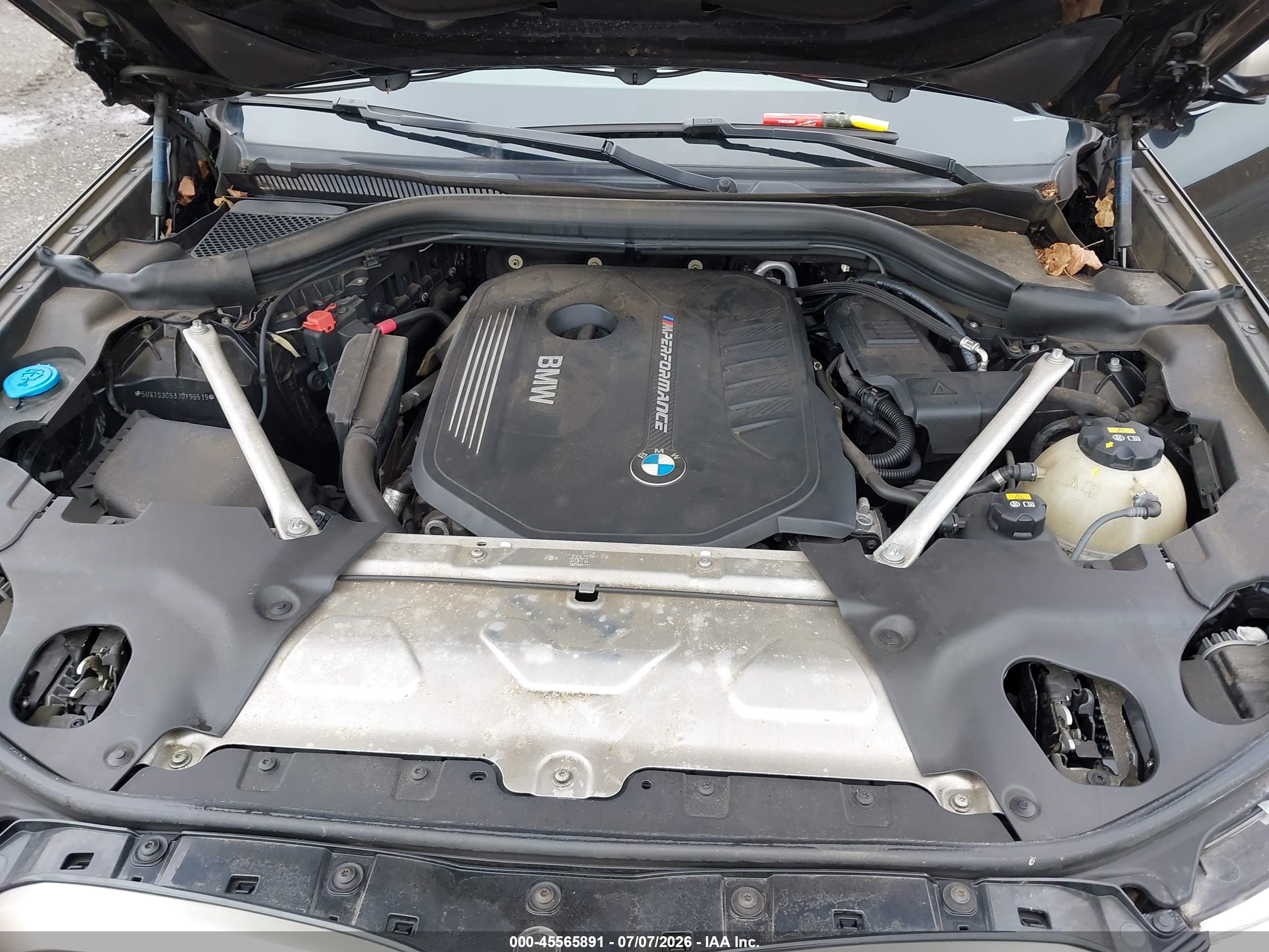 2018 BMW X3 M40I