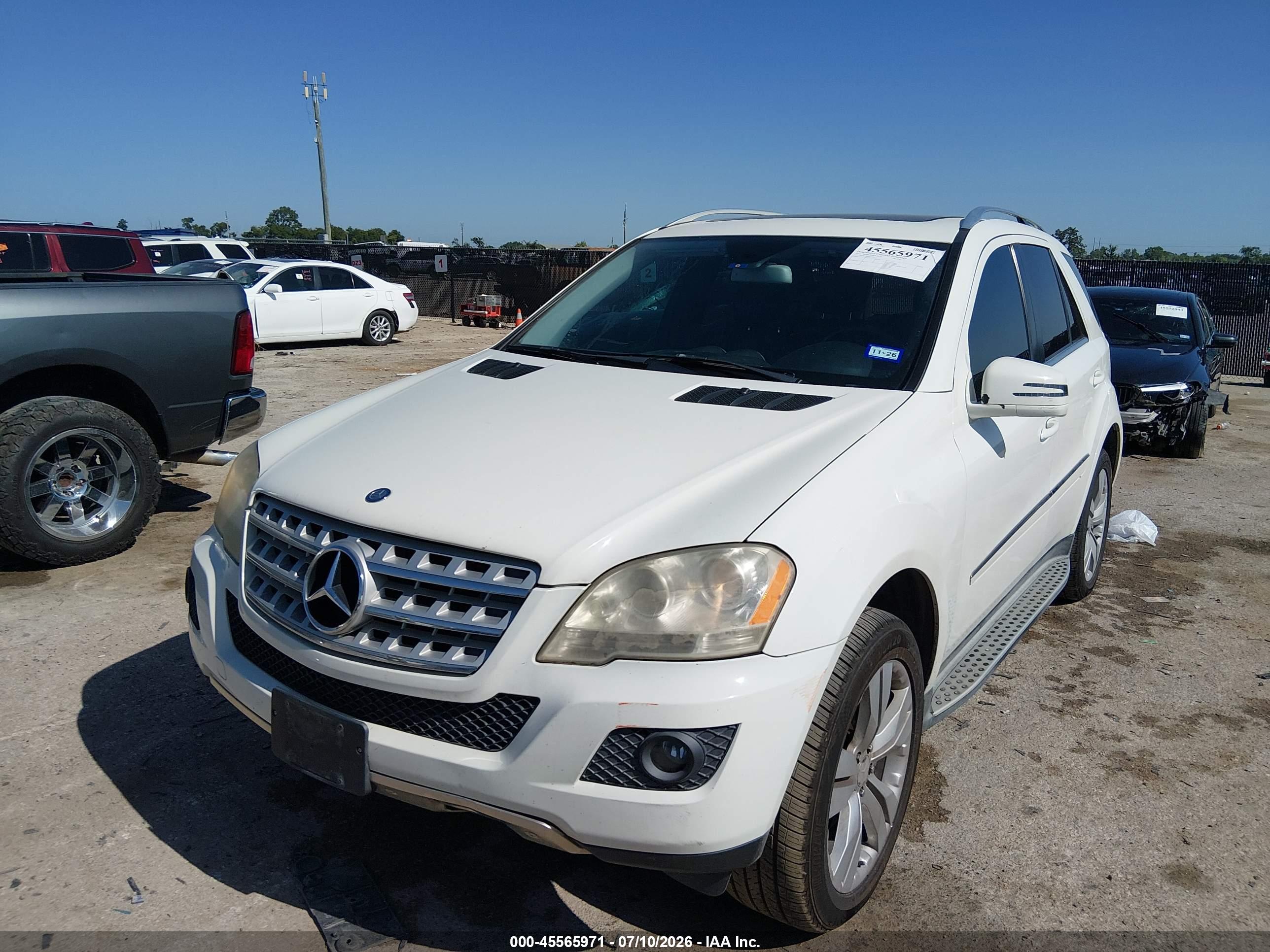 2011 MERCEDES-BENZ ML 350 ML350