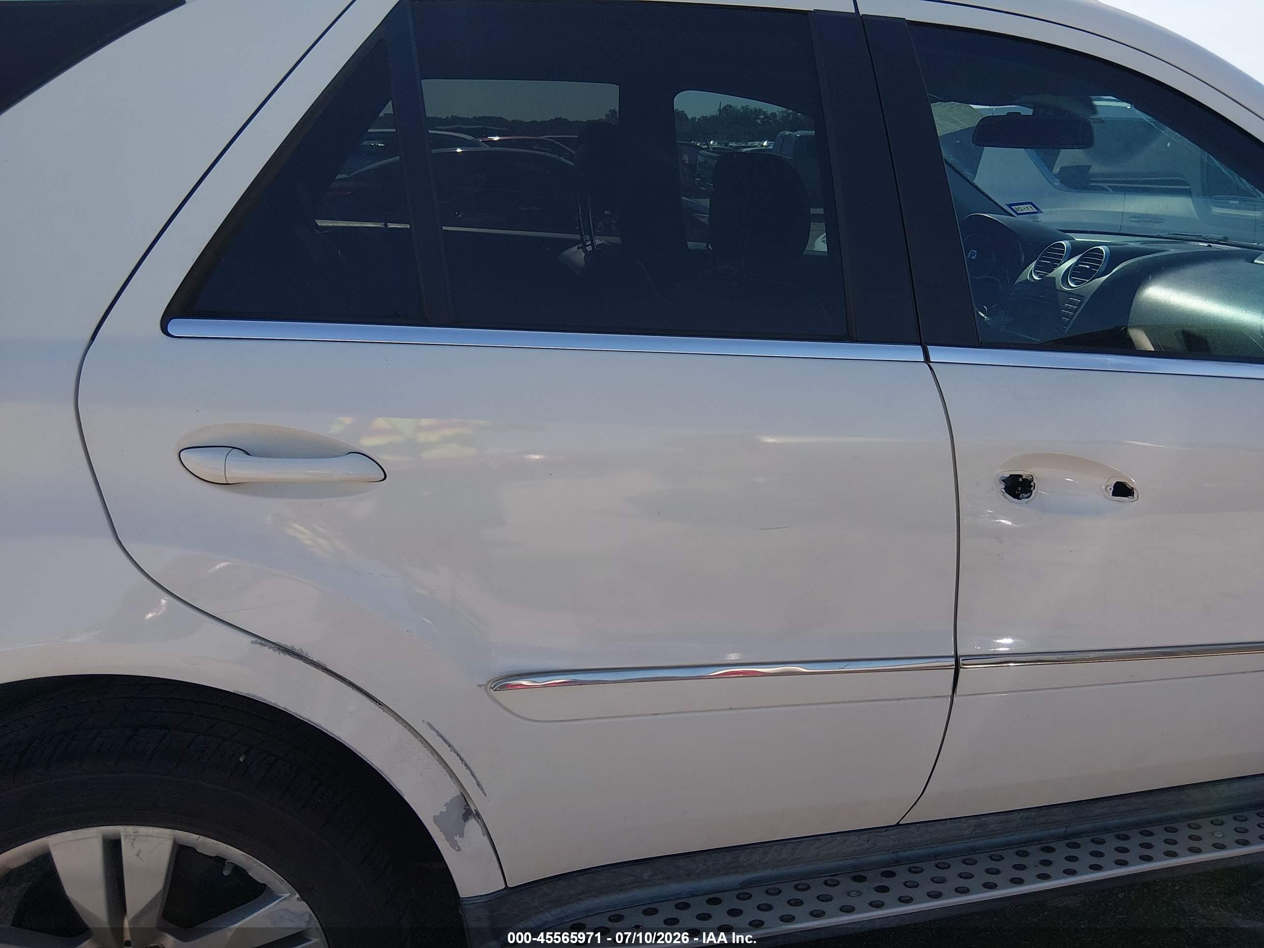2011 MERCEDES-BENZ ML 350 ML350