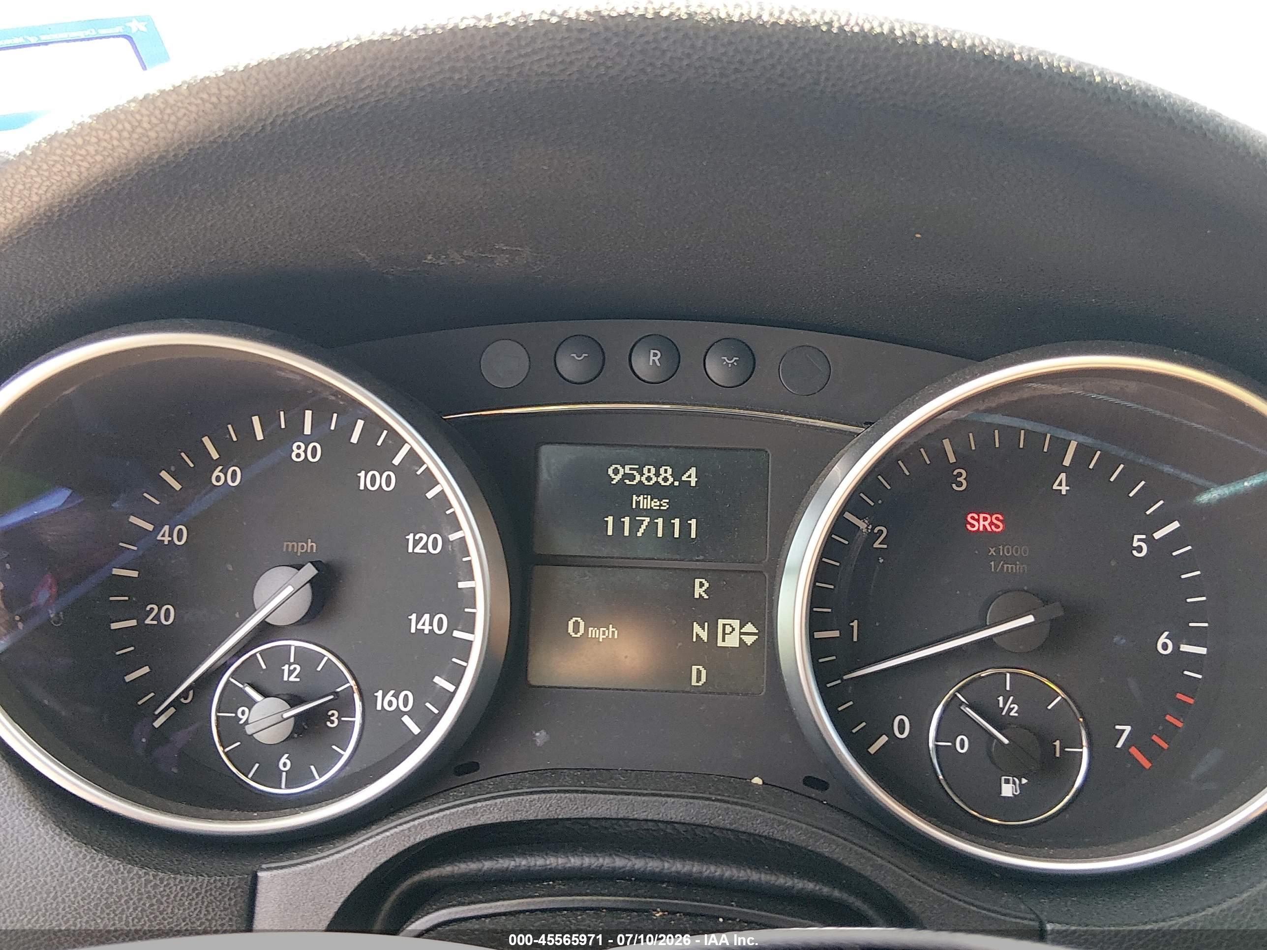 2011 MERCEDES-BENZ ML 350 ML350