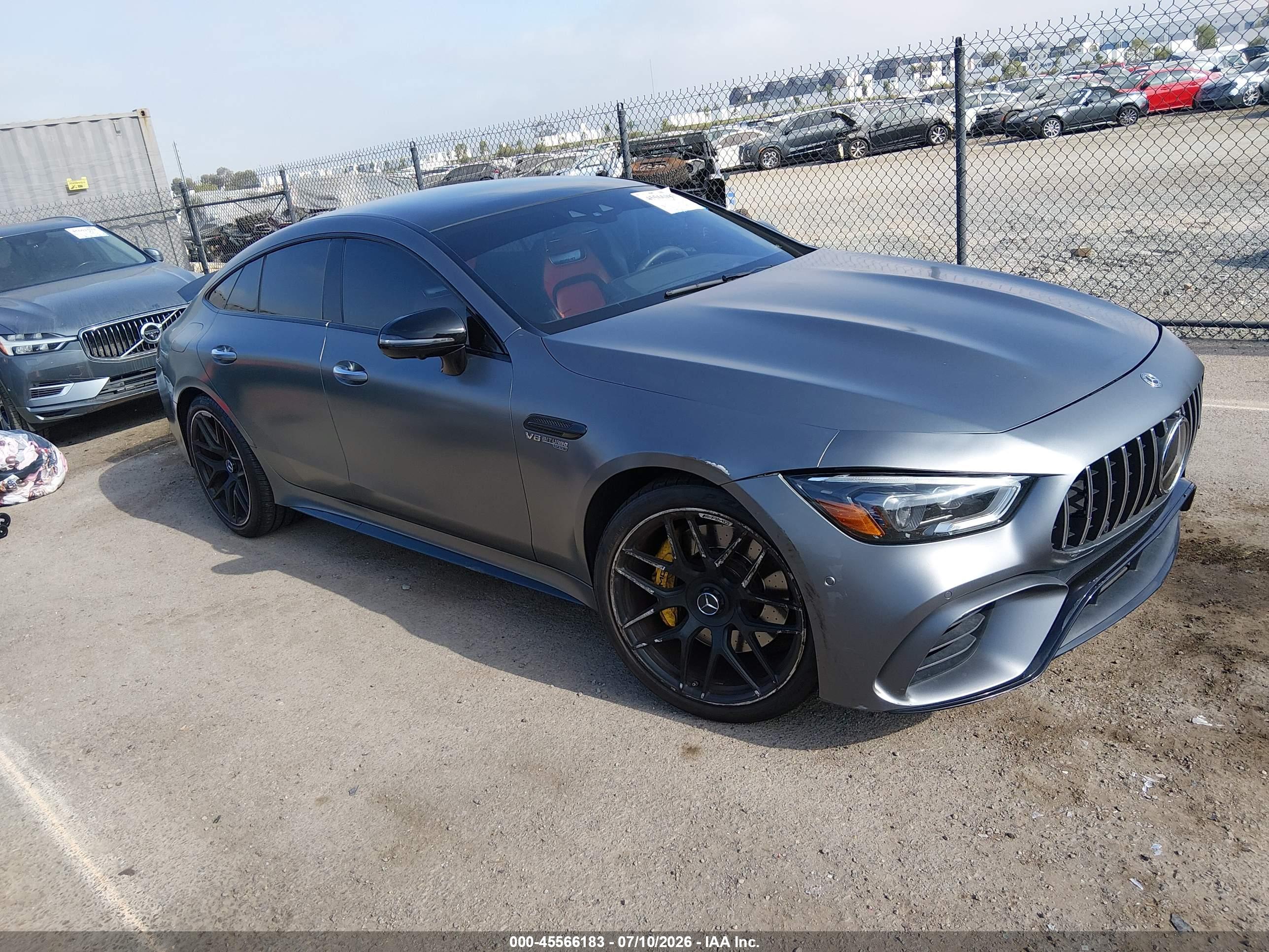 2020 MERCEDES-BENZ AMG GT 63 4-DOOR COUPE S