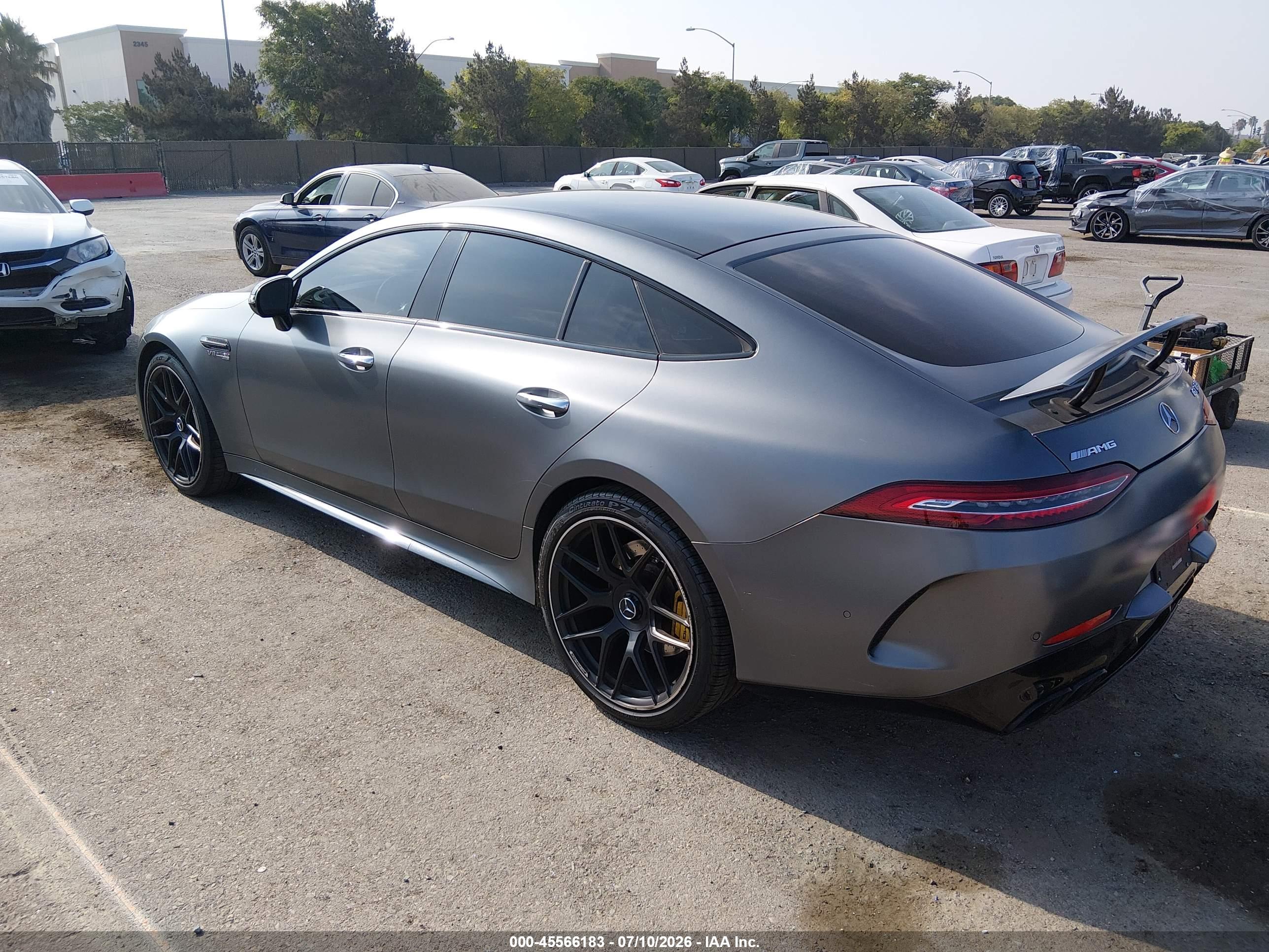 2020 MERCEDES-BENZ AMG GT 63 4-DOOR COUPE S