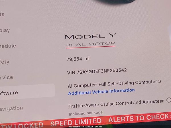 2022 TESLA MODEL Y
