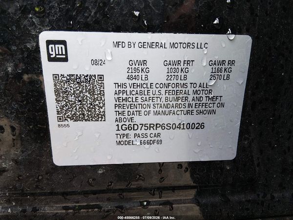 2025 CADILLAC CT4-V V-SERIES BLACKWING RWD