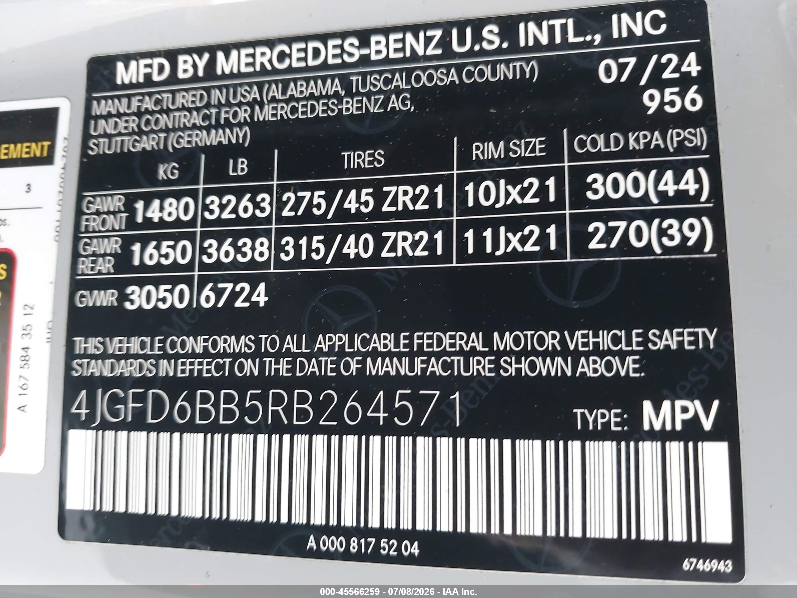2024 MERCEDES-BENZ AMG GLE 53 COUPE 4MATIC+