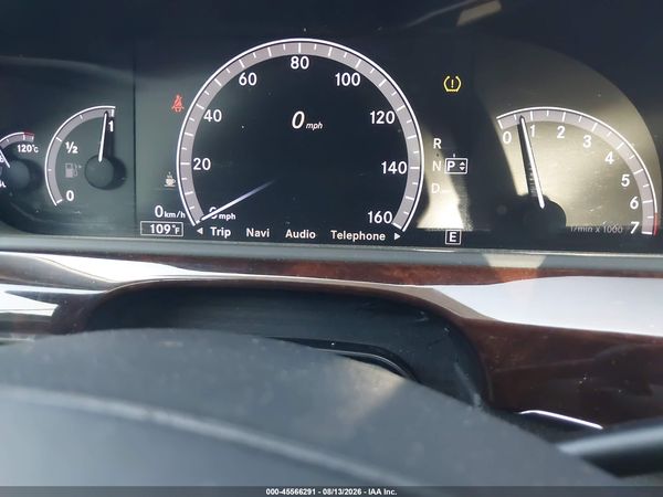 2013 MERCEDES-BENZ S 550 S550