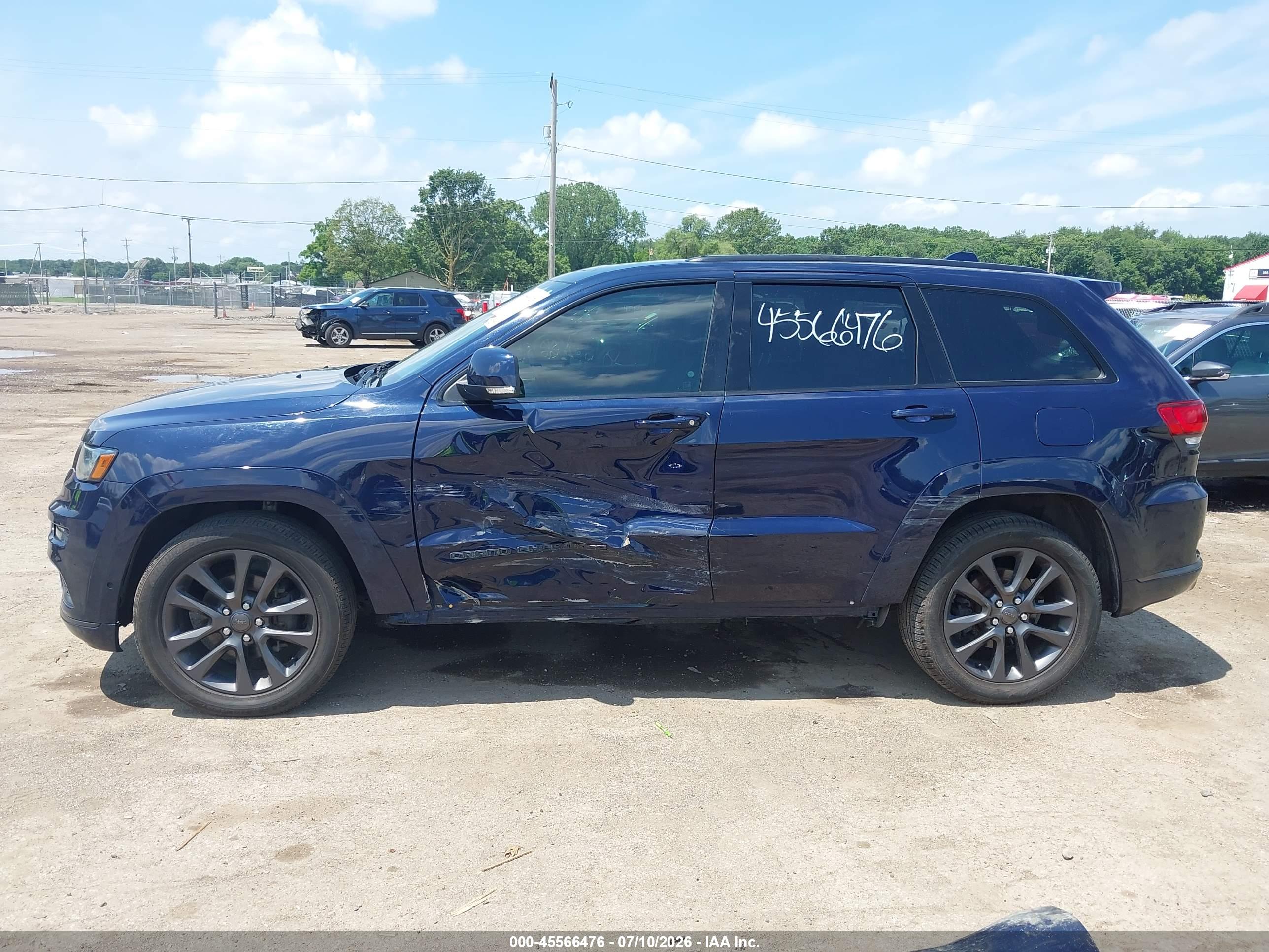 2018 JEEP GRAND CHEROKEE HIGH ALTITUDE 4X2