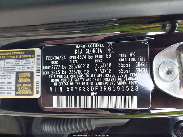 2024 KIA SPORTAGE EX