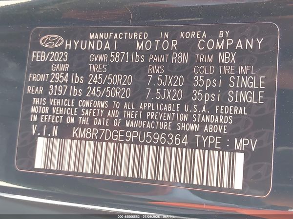 2023 HYUNDAI PALISADE CALLIGRAPHY