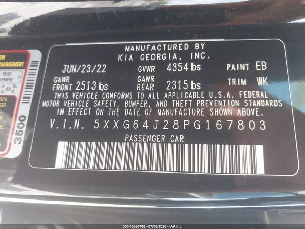 2023 KIA K5 GT-LINE