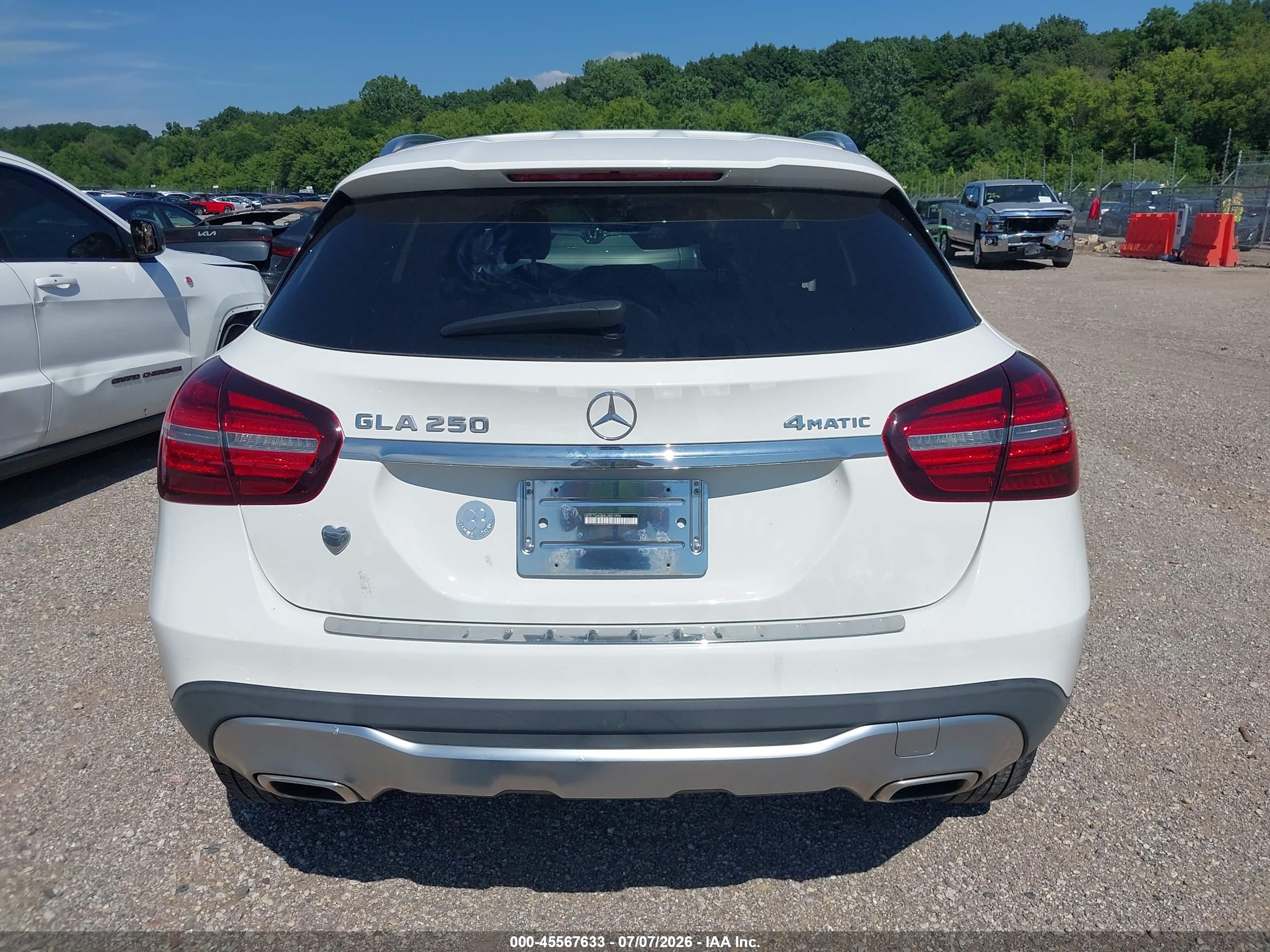 2020 MERCEDES-BENZ GLA 250 4MATIC