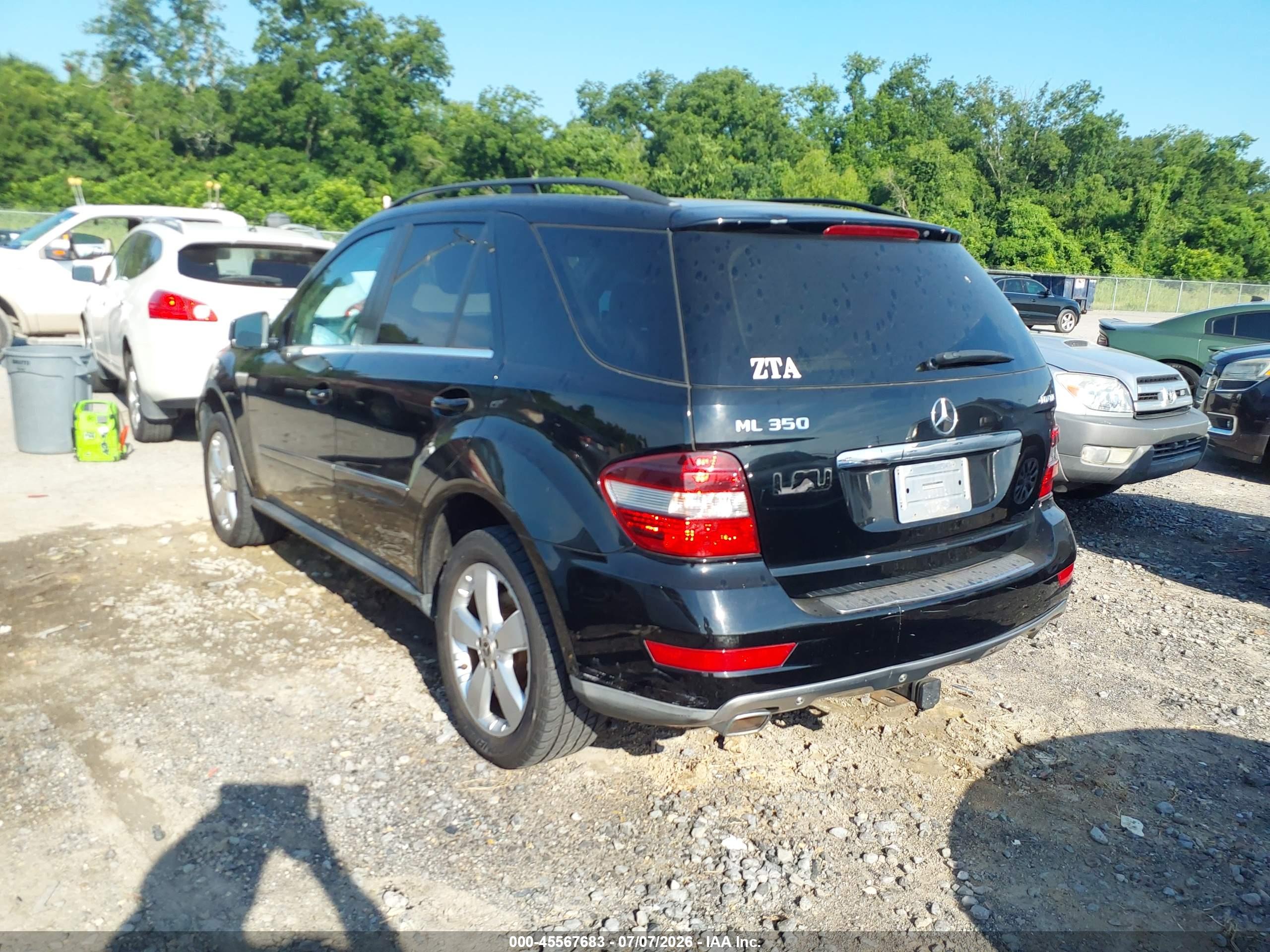 2011 MERCEDES-BENZ ML 350 ML350 4-MATIC