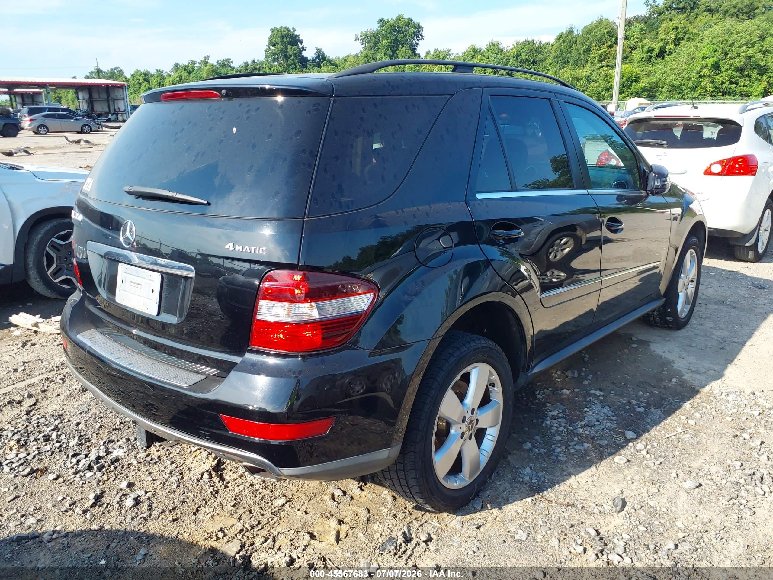 2011 MERCEDES-BENZ ML 350 ML350 4-MATIC