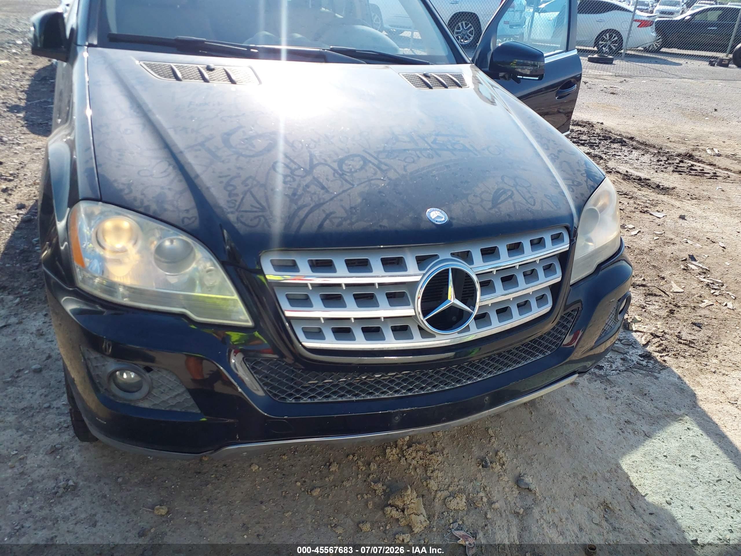 2011 MERCEDES-BENZ ML 350 ML350 4-MATIC