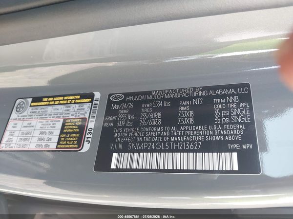 2026 HYUNDAI SANTA FE SEL