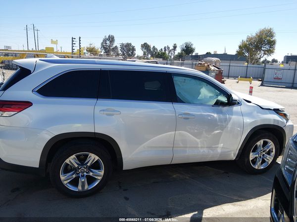 2019 TOYOTA HIGHLANDER LIMITED