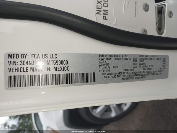 2021 JEEP COMPASS LATITUDE 4X4
