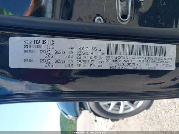 2018 JEEP CHEROKEE LATITUDE FWD