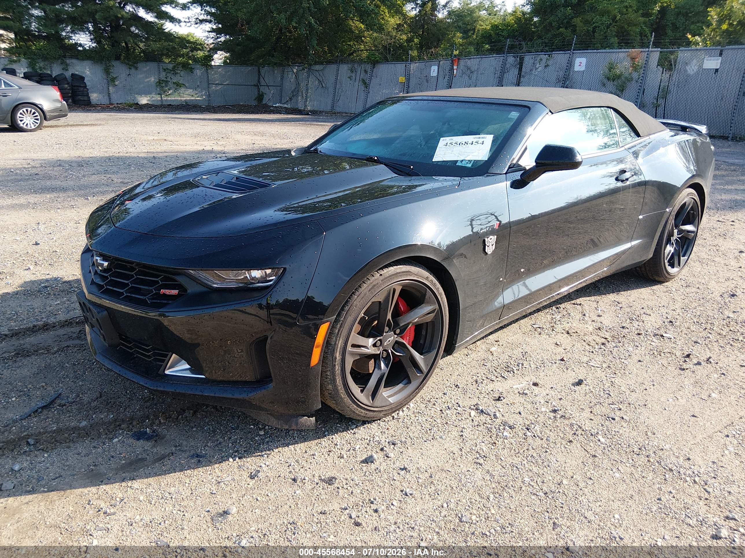 2023 CHEVROLET CAMARO 1LZ/1SS — I2